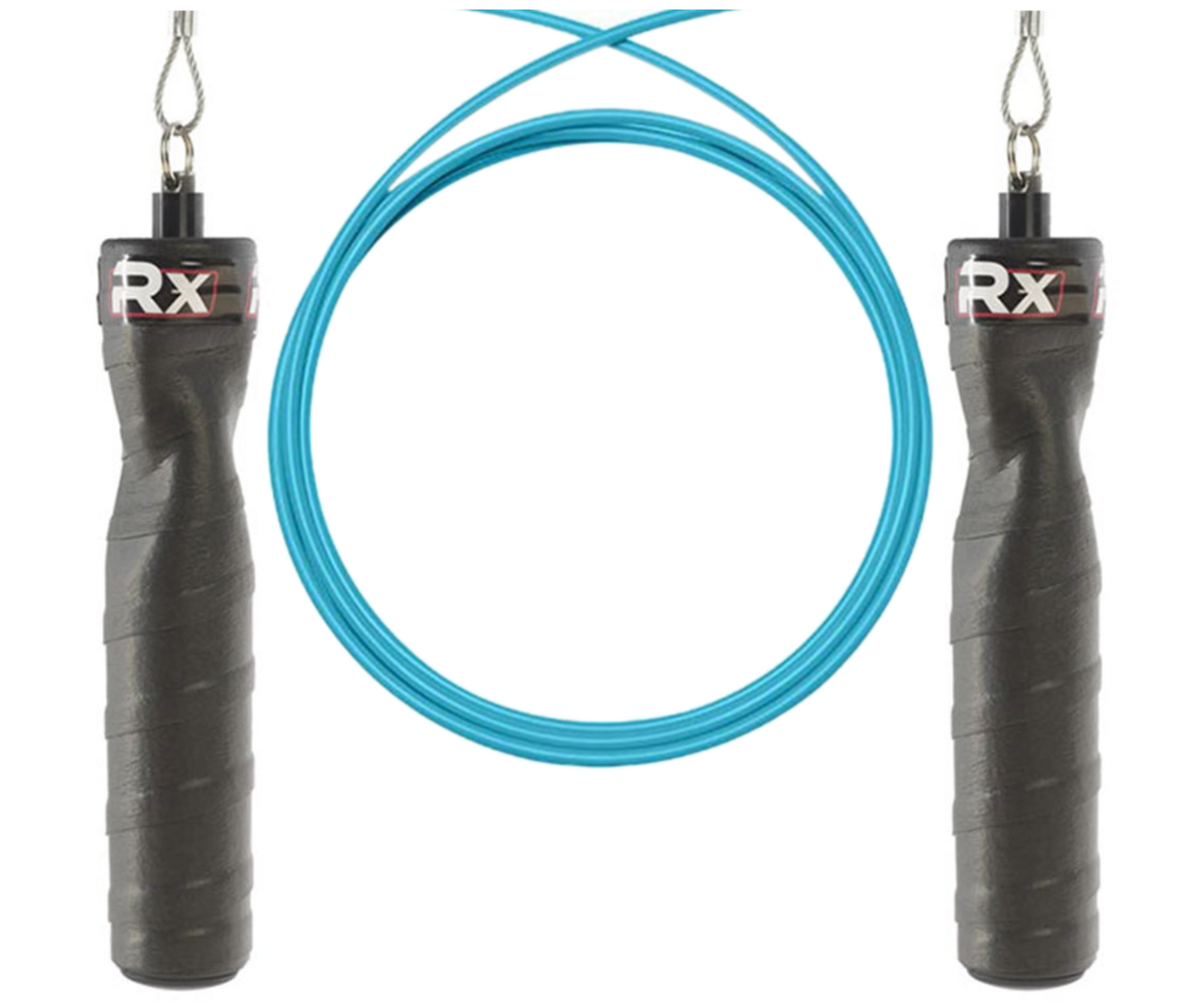 Original Rx Jump Rope, Black Ops Handle & Teal Cable