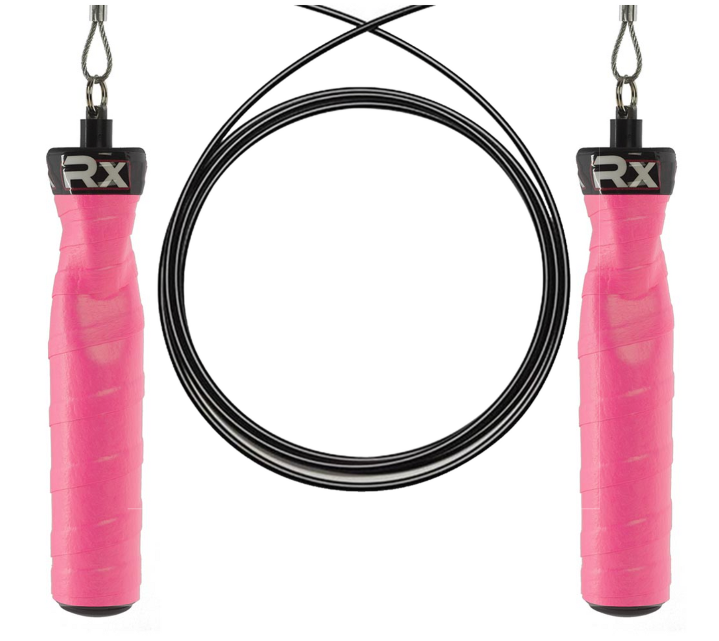 Original Rx Jump Rope, Poppin Pink Handle & Black Cable