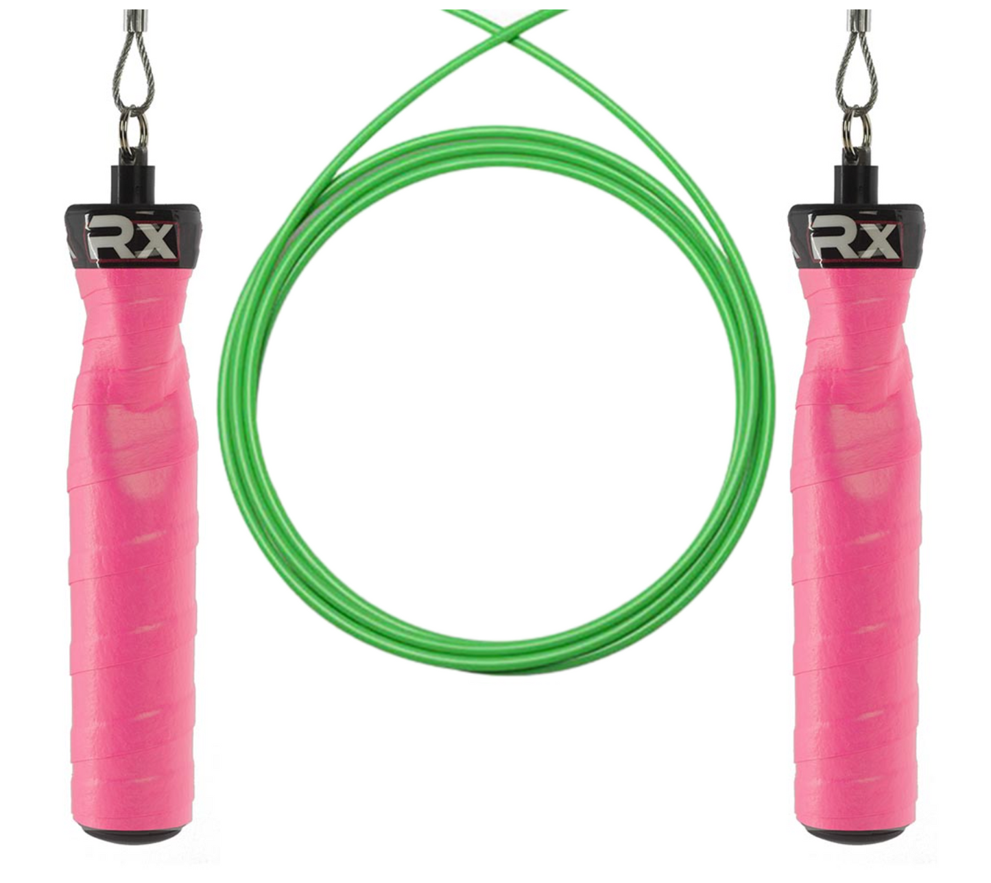 Original Rx Jump Rope, Poppin Pink Handle & Neon Green Cable