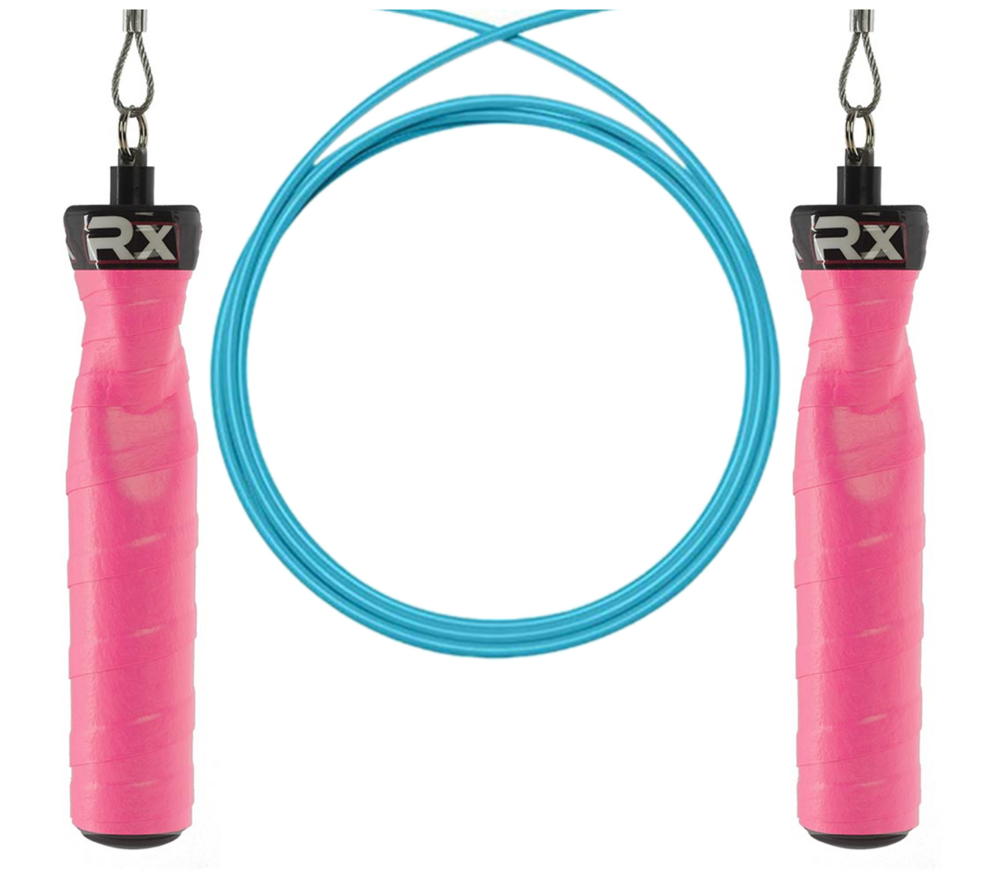 Original Rx Jump Rope, Poppin Pink Handle & Teal Cable