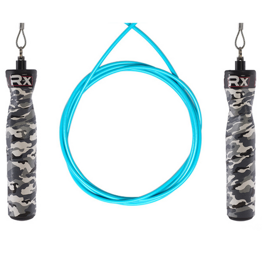 Original Rx Jump Rope, Sniper Handle & Teal Cable