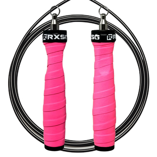 Original Rx Jump Rope 2.0, Poppin Pink Handle & Black Cable
