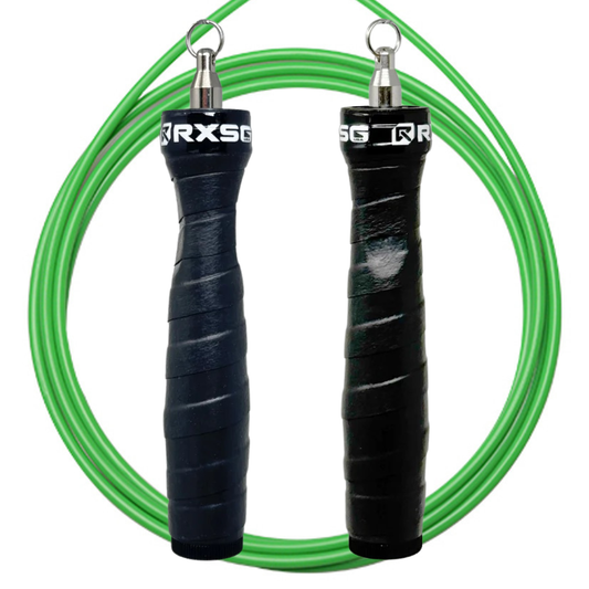 Original Rx Jump Rope 2.0, Black Ops Handle & Neon Green Cable