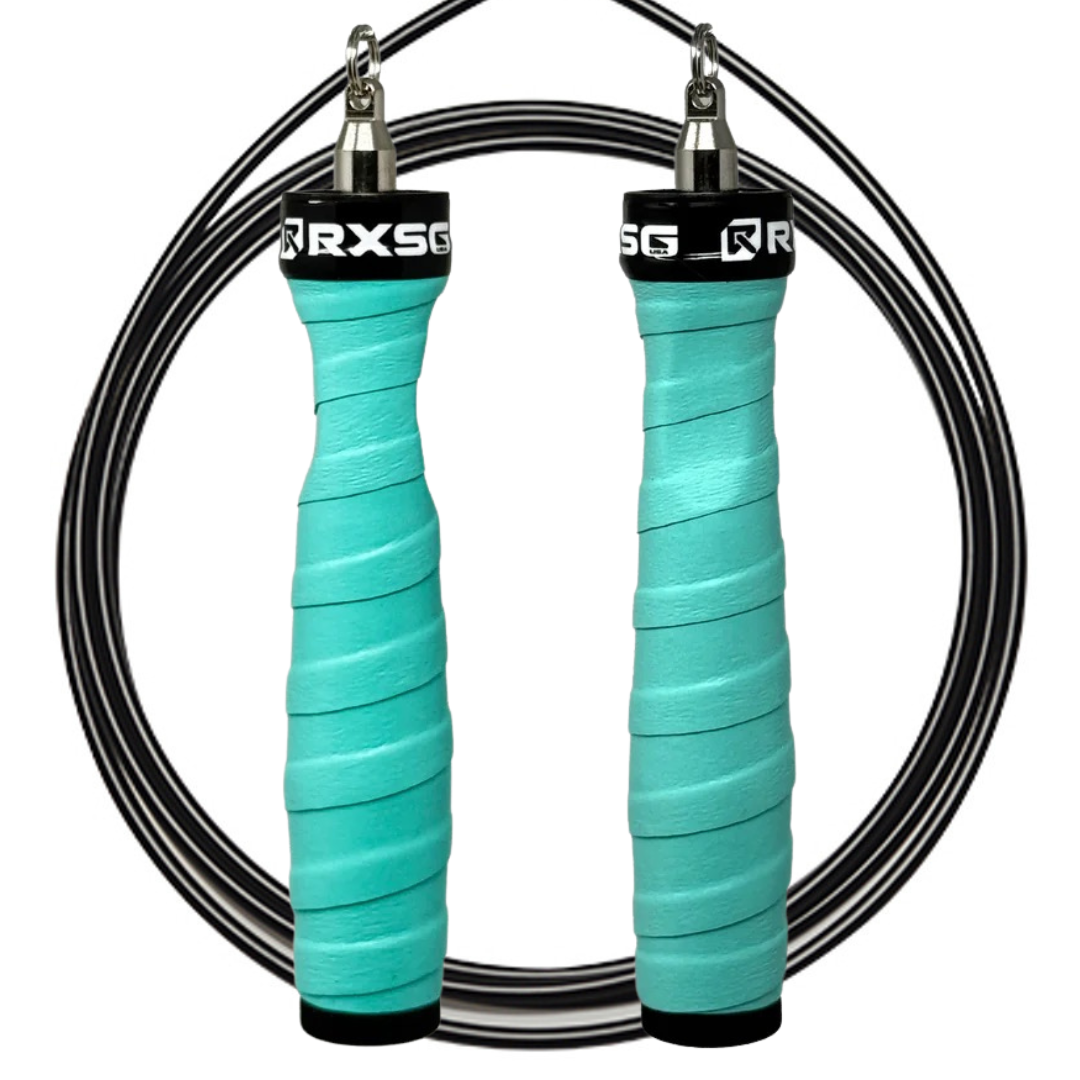 Original Rx Jump Rope 2.0, Sea Breeze Handle & Black Cable