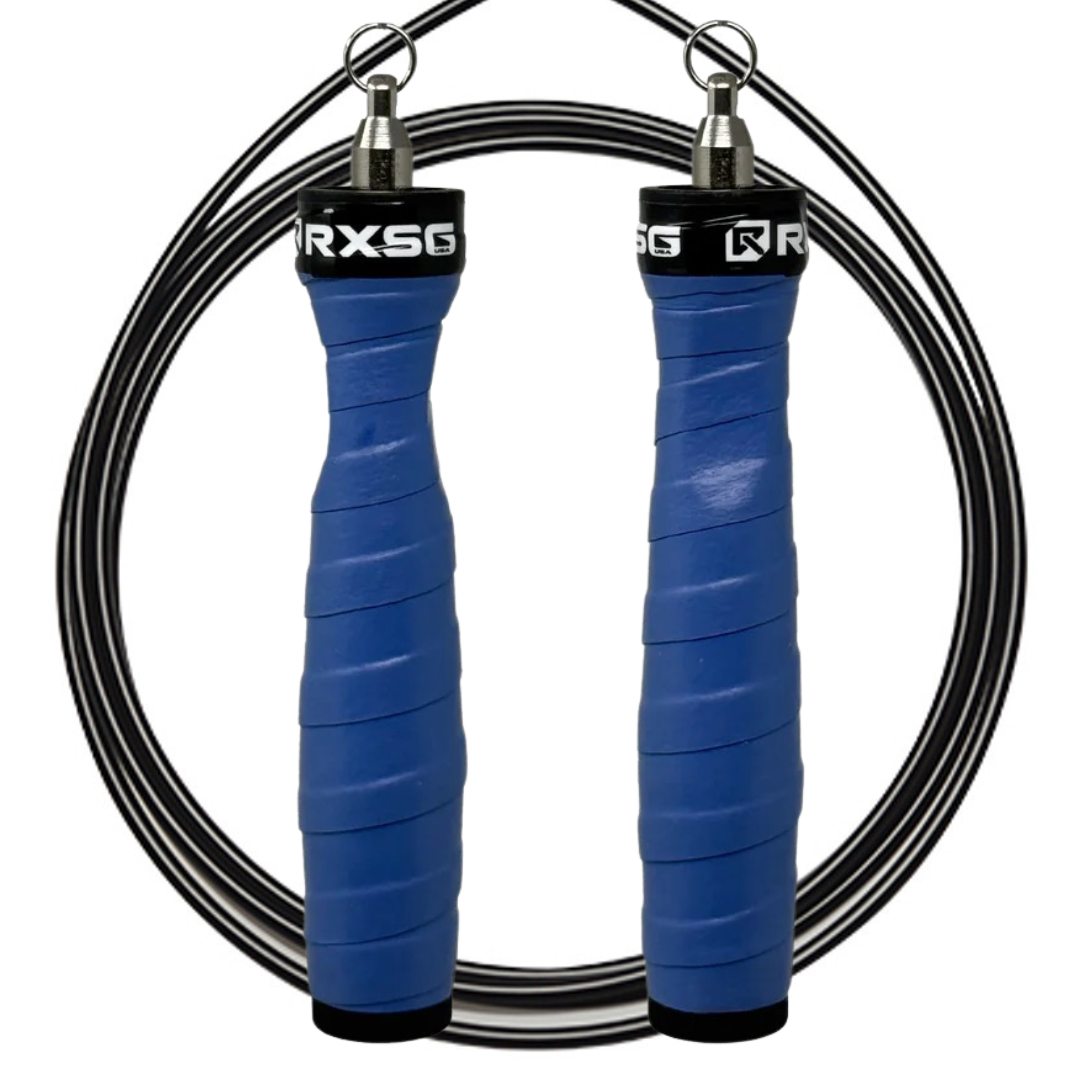 Original Rx Jump Rope 2.0, Bionic Blue Handle & Black Cable