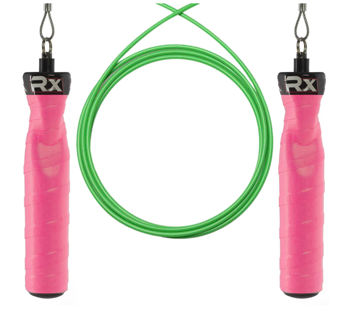 Original Rx Jump Rope, Poppin Pink Handle & Neon Green Cable – RX Smart ...